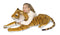 Melissa & Doug Gigantische tijger - Levensecht knuffeldier | 0,5 meter hoog | Pluche Dierenspeelgoed| Geweldig Cadeau voor meisjes en jongens | Van 3 jaar