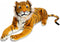 Melissa & Doug Gigantische tijger - Levensecht knuffeldier | 0,5 meter hoog | Pluche Dierenspeelgoed| Geweldig Cadeau voor meisjes en jongens | Van 3 jaar