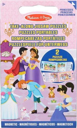 Melissa & Doug Magnetische meeneempuzzels - Prinsessen