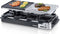 Melissa Gourmetstel 8 personen - Steengrill en Grillplaat - 1300W - 16300027 Raclette - Zwart