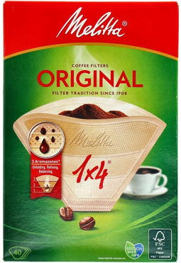 Melitta original koffiefilter 1x4 (40 stuks)