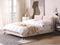 MELLE - Tweepersoonsbed - Roze - 140 x 200 cm - Fluweel