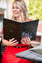 Melli Melli - Notebook - Golden Power - Notitieblok - A4