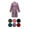 Melli Mello A Kind of Magic - Badjas - Ochtendjas - Maat L/XL - Vergrijsd Lila - Zacht - Velvet