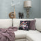 Melli Mello A kind of magic - Sierkussen - 45x45cm - Lila - Velvet - inclusief binnen kussen - met print