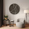 Melli Mello - Abstract Flow - Wall Circle - Ø100 cm - Muurcirkel - Dibond - Voor Binnen & Buiten - Woonaccessoire - Kunst - Schilderij
