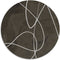 Melli Mello - Abstract Flow - Wall Circle - Ø70 cm - Muurcirkel - Dibond - Voor Binnen & Buiten Woonaccessoire - Kunst - Schilderij