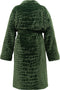 Melli Mello Be my Baby - Badjas - Ochtendjas - Unisex - Maat S/M - Groen - Zacht - Velvet