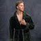 Melli Mello Be my Baby - Badjas - Ochtendjas - Unisex - Maat S/M - Groen - Zacht - Velvet