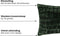 Melli Mello Be my baby - Sierkussen - 30x50cm - Donkergroen - Velvet