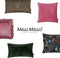 Melli Mello Be my baby - Sierkussen - 30x50cm - Donkergroen - Velvet