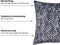 Melli Mello Black or White - Sierkussen - 45x45cm - Zwart & Wit - Velvet - inclusief binnen kussen - met print