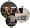 Melli Mello Black or White - Sierkussen - 45x45cm - Zwart & Wit - Velvet - inclusief binnen kussen - met print