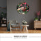 Melli Mello - Bold Jungle - Wall Circle - Ø 50 - Muurcirkel - Wanddecoratie - Dibond - Voor Binnen & Buiten - Woonaccessoire - Kunst - Schilderij