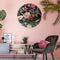 Melli Mello - Bold Jungle - Wall Circle - Ø 50 - Muurcirkel - Wanddecoratie - Dibond - Voor Binnen & Buiten - Woonaccessoire - Kunst - Schilderij