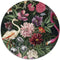 Melli Mello - Bold Jungle - Wall Circle - Ø 70 - Muurcirkel - Wanddecoratie - Dibond - Voor Binnen & Buiten - Woonaccessoire - Kunst - Schilderij
