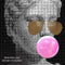 Melli Mello - Bubblegum Baby - Wall Circle - Ø100 - Muurcirkel - Wanddecoratie - Dibond - Voor Binnen & Buiten - Woonaccessoire - Kunst - Schilderij