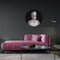 Melli Mello - Bubblegum Baby - Wall Circle - Ø70 - Muurcirkel - Wanddecoratie - Dibond - Voor Binnen & Buiten - Woonaccessoire - Kunst - Schilderij