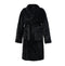 Melli Mello By the Way - Badjas - Ochtendjas - Unisex - Maat S/M - Zwart - Zacht - Velvet