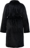 Melli Mello By the Way - Badjas - Ochtendjas - Unisex - Maat S/M - Zwart - Zacht - Velvet