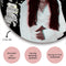 Melli Mello - City Girl - Wall Circle - Ø 70 - Muurcirkel - Wanddecoratie - Dibond - Voor Binnen & Buiten - Woonaccessoire - Kunst - Schilderij