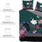 Melli Mello - Dekbedovertrek - Craney in Paradise - 140x200/220cm - Eenpersoons - Kraanvogel - Luxe - 100% katoen satijn