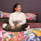 Melli Mello - Dekbedovertrek - Floral Attraction - Eenpersoons - 140x200/220cm + 1 kussensloop 60x70cm - Luxe - 100% katoen satijn