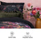 Melli Mello - Dekbedovertrek - Rock & Rose - Eenpersoons - 140x200/220cm + 1 kussensloop 60x70cm - Gebloemd - Bloemen - Luxe - 100% katoen satijn