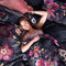 Melli Mello - Dekbedovertrek - Rock & Rose - Eenpersoons - 140x200/220cm + 1 kussensloop 60x70cm - Gebloemd - Bloemen - Luxe - 100% katoen satijn