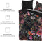 Melli Mello - Dekbedovertrek - Rock & Rose - Eenpersoons - 140x200/220cm + 1 kussensloop 60x70cm - Gebloemd - Bloemen - Luxe - 100% katoen satijn