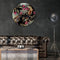 Melli Mello - Ella - Wall Circle - Ø70 cm - Muurcirkel - Wanddecoratie - Dibond - Voor Binnen & Buiten - Woonaccessoire - Kunst - Schilderij