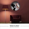 Melli Mello - Face off - Wall Circle - Ø 50 - Muurcirkel - Wanddecoratie - Dibond - Voor Binnen & Buiten - Woonaccessoire - Kunst - Schilderij