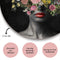 Melli Mello - Floral Thoughts - Wall Circle - Ø 70 - Muurcirkel - Wanddecoratie - Dibond - Voor Binnen & Buiten - Woonaccessoire - Kunst - Schilderij