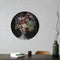 Melli Mello - Floral Thoughts - Wall Cirle - Ø 50 - Muurcirkel - Wanddecoratie - Dibond - Voor Binnen & Buiten - Woonaccessoire - Kunst - Schilderij