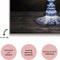 Melli Mello - Flowers from Delft - Wall Art - 70x100cm – Dibond - Woonaccessoire - Wanddecoratie - Kunst - Art - Interieur - Schilderij - Poster