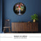Melli Mello - Flowers from Delft - Wall Circle - Ø 70 - Muurcirkel - Wanddecoratie - Dibond - Voor Binnen & Buiten - Woonaccessoire - Kunst - Schilderij