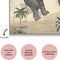 Melli Mello Flying elephant - wall art - 80x120 - Dibond - Woonaccessoire - Wanddecoratie - Kunst - Art - Interieur - Schilderij - Poster