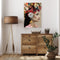Melli Mello - Head full of flowers - Wall art - 70x100cm - Plexiglas - Woonaccessoire - Wanddecoratie - Kunst - Art - Interieur - Schilderij - Poster