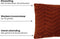 Melli Mello Heartbreaker - Sierkussen - 30x50cm - Roest Terra - Velvet - inclusief binnen kussen - met print