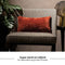 Melli Mello Heartbreaker - Sierkussen - 30x50cm - Roest Terra - Velvet - inclusief binnen kussen - met print