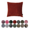 Melli Mello Heartbreaker - Sierkussen - 45x45cm - Roest Terra - Velvet - inclusief binnen kussen - met print