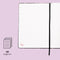 Melli Mello Journal Notebook - Notitieboek A4 Hardcover - Gebonden Notitieblok met Lijnbedrukking - Sky Is The Limit - 21x30x2 cm
