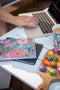 Melli Mello Journal Notebook - Notitieboek A5 Hardcover - Gebonden Notitieblok met Lijnbedrukking - Paradise Power - 21x15x2 cm