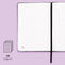 Melli Mello Journal Notebook - Notitieboek A5 Hardcover - Gebonden Notitieblok met Lijnbedrukking - Floral Sky - 21x15x2 cm
