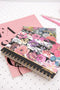 Melli Mello Journal Notebook - Notitieboek A5 Hardcover met Ringband - Notitieblok met Lijnbedrukking - Flower Power - 21x15x2 cm