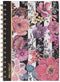 Melli Mello Journal Notebook - Notitieboek A5 Hardcover met Ringband - Notitieblok met Lijnbedrukking - Flower Power - 21x15x2 cm