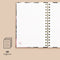 Melli Mello Journal Notebook - Notitieboek A5 Hardcover met Ringband - Notitieblok met Lijnbedrukking - Flower Power - 21x15x2 cm