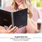 Melli Mello Journal Notebook - Notitieboek A5 Hardcover met Ringband - Notitieblok met Lijnbedrukking - Night Sky - 21x15x2 cm