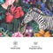 Melli Mello - Jungle Fever - Dekbedovertrek - Eenpersoons - 140x200/220cm + 1 kussensloop 60x70cm - Luxe - 100% katoen satijn