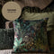 Melli Mello Jungle Paradise - Sierkussen - 45x45cm - Groen - Velvet - inclusief binnen kussen - met print